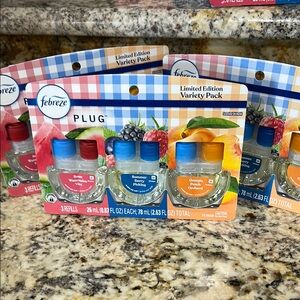 3- 3packs 🤯 Febreze Plug Limited Edition Scented Pack